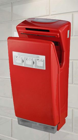 Színes kézbedugós kézszárító